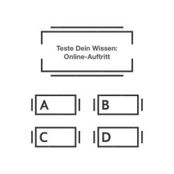 Quiz Verkauf heute Online-Auftritt